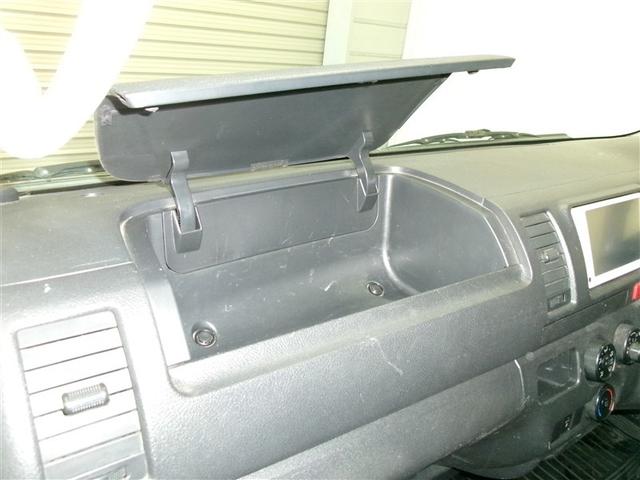 ハイエースバン ロングＤＸ　アルミ　バックモニター　エアバック　フルタイム４ＷＤ　寒冷地　ＡＵＸ　ＥＴＣ付き　パワーウインドウ　キーレス　ＡＢＳ　パワーステアリング　３列シート　マニュアルエアコン　ナビ　メモリーナビ（25枚目）