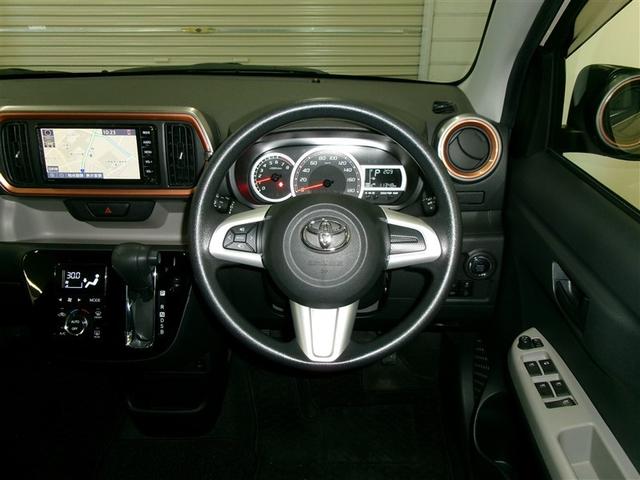 パッソ モーダ　パワーステアリング　ＬＥＤヘッドライト　エアコン　衝突軽減ブレーキ　盗難防止システム　横滑り防止装置　ナビ＆ＴＶ　エアバッグ　寒冷地仕様　ベンチシート　スマートキー　メモリーナビ　ワンセグ　記録簿（5枚目）