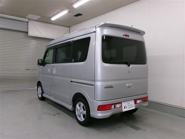 エブリイワゴン ＰＺターボ　Ｄカメラブレーキサポート　助手席エアバック　運転席エアバック　セキュリティ　Ｗエアコン　ワンセグ　パワーウインドウ　ＡＡＣ　キーレススタートシステム　メモリナビ　スマートキー　ＥＳＣ　ＰＳ　ＡＷ（3枚目）