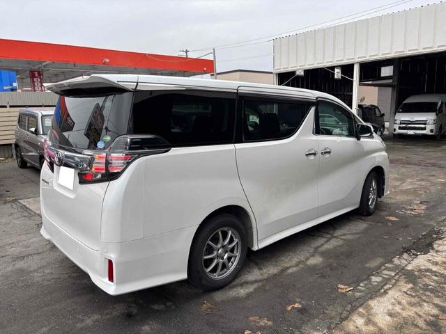 ヴェルファイア 2.5Z Aエディション ドライブレコーダー バックカメラ TV クリアランスソナー オートクルーズコントロール 両側スライドドア スマートキー アイドリングストップ 電動格納ミラー 3列シート オットマン CVT(14枚目)