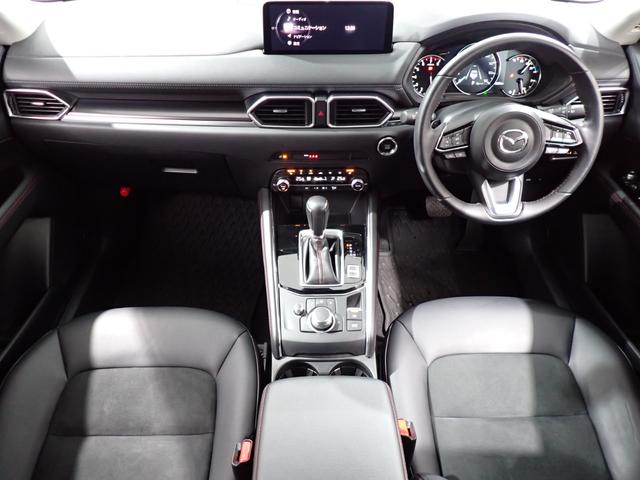 ＣＸ－５ ２５Ｓ　ブラックトーンエディション　全周囲カメラ・１０．２５型マツダコネクトナビ・スマートブレーキサポート・ＢＳＭ・ＨＵＤ・ステアリング＆シートヒーター・電動シート・電動リアゲート・純正ラバーマット・前後ドラレコ・フルセグ・ＥＴＣ（16枚目）