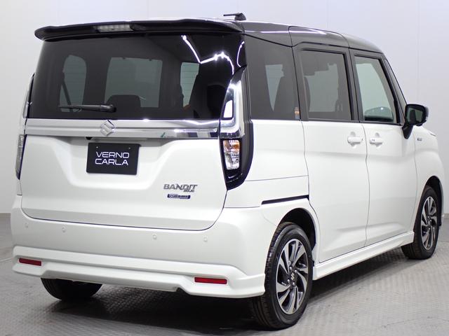 ソリオバンディット ハイブリッドMV 4WD・純正9型コネクトナビ・全周囲カメラ・両側電動スライドドア・前席シートヒーター・デュアルブレーキサポート・障害物センサー・LEDヘッドライト・スマートキー・純正AW・Bluetooth(8枚目)