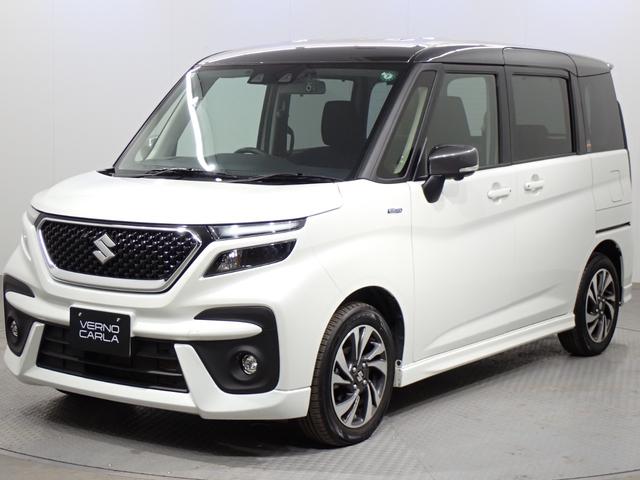 ソリオバンディット ハイブリッドMV 4WD・純正9型コネクトナビ・全周囲カメラ・両側電動スライドドア・前席シートヒーター・デュアルブレーキサポート・障害物センサー・LEDヘッドライト・スマートキー・純正AW・Bluetooth(10枚目)