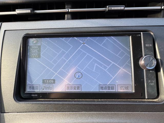 プリウス Ｓ　ワンオーナー　純正ナビ　フルセグＴＶ　純正スターター　Ｆスポイラー　夏冬アルミホイール付　スペアキー　保障　プッシュスタート　スマートキー（22枚目）