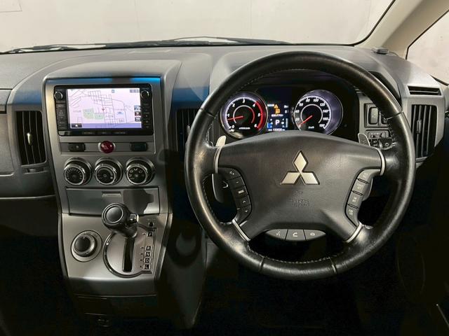 デリカD:5 D パワーパッケージ 4WD ディーゼル 両側電動スライドドア 純正ナビ バックカメラ フロントカメラ サイドカメラ ETC Bluetooth再生 フルセグ AC100V シートヒーター 純正18インチアルミホイール(27枚目)