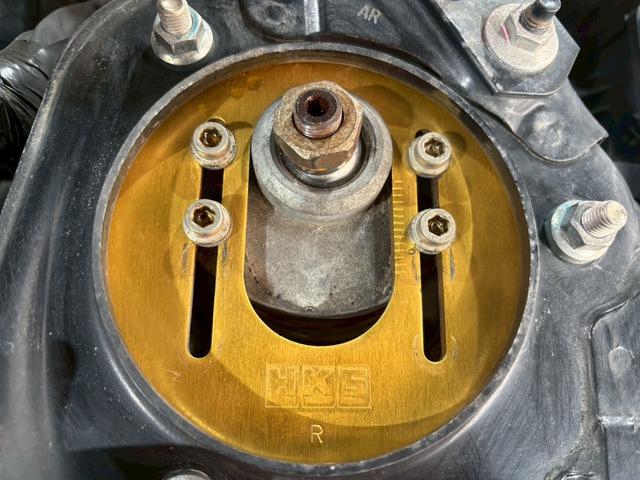 【ＨＫＳ製車高調】安心・信頼のＨＫＳ製の車高調です！！フロントは車高だけではなくキャンバーの調整もできます♪