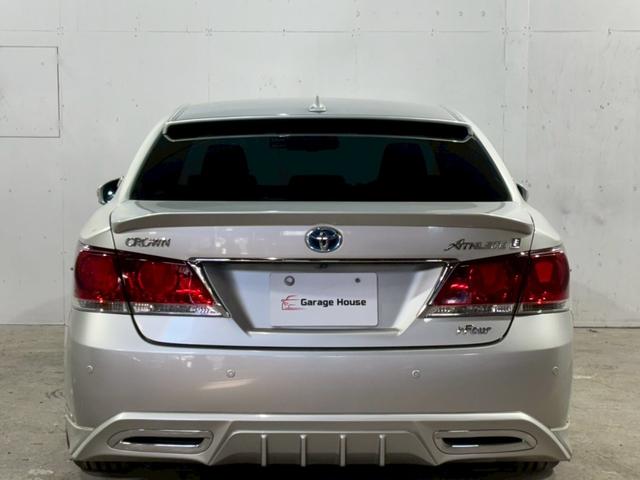 クラウン アスリートＳｉ－Ｆｏｕｒ　エアロ　車高調　カールソン１９インチアルミホイール　マルチナビ　フルセグＴＶ　Ｂｌｕｅｔｏｏｔｈ再生　全方位カメラ　ＥＴＣ　ドライブレコーダー　パワーシート　スマートキー　ＨＩＤヘッドライト（12枚目）