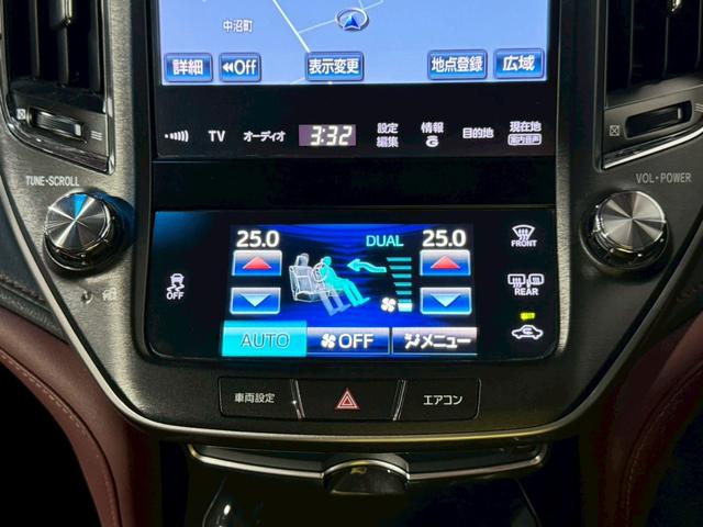 クラウン アスリートＳｉ－Ｆｏｕｒ　エアロ　車高調　カールソン１９インチアルミホイール　マルチナビ　フルセグＴＶ　Ｂｌｕｅｔｏｏｔｈ再生　全方位カメラ　ＥＴＣ　ドライブレコーダー　パワーシート　スマートキー　ＨＩＤヘッドライト（38枚目）