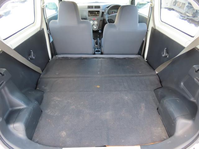 ミラ TX 5速マニュアル キーレス 夏冬タイヤ 4WD 盗難防止システム ABS 衝突安全ボディ エアコン パワーステアリング 運転席エアバッグ 助手席エアバッグ(12枚目)