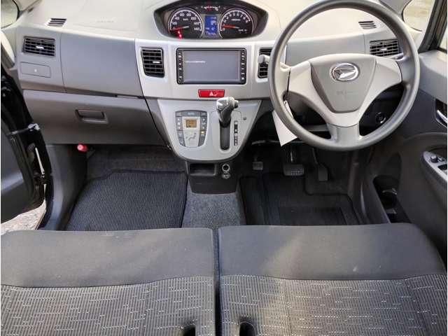 ムーヴ カスタム Xリミテッド 車検2年 カーナビ ワンセグ プッシュスタート スマートキー キーレス ベンチシート HID フォグランプ 寒冷地仕様 ABS バックカメラ 盗難防止装置 修復歴無し (黒M)(4枚目)