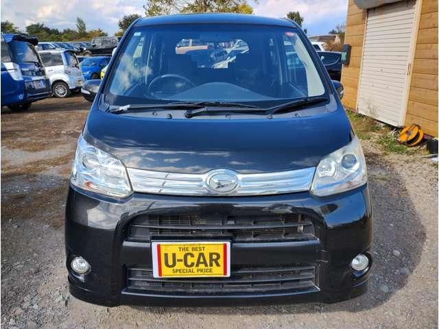 ムーヴ カスタム Xリミテッド 車検2年 カーナビ ワンセグ プッシュスタート スマートキー キーレス ベンチシート HID フォグランプ 寒冷地仕様 ABS バックカメラ 盗難防止装置 修復歴無し (黒M)(9枚目)