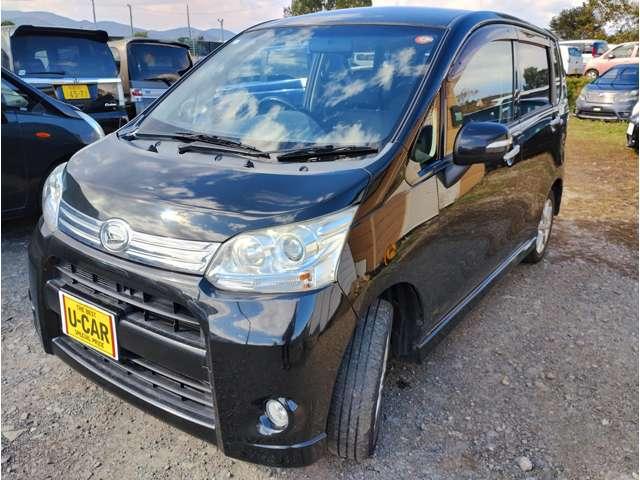 ムーヴ カスタム Xリミテッド 車検2年 カーナビ ワンセグ プッシュスタート スマートキー キーレス ベンチシート HID フォグランプ 寒冷地仕様 ABS バックカメラ 盗難防止装置 修復歴無し (黒M)(10枚目)