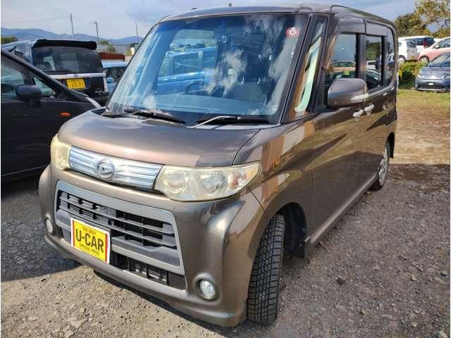 タント 　車検２年　ＣＤ　ＭＤ　前後ドライブレコーダー　スマートキー　キーレス　ベンチシート　片側電動スライドドア　ＨＩＤ　フォグランプ　寒冷地仕様　ＡＢＳ　盗難防止装置　修復歴無し　（茶Ｍ）（11枚目）