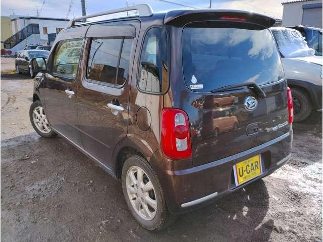 ミラココア 　車検２年　スマートキー　キーレス　ベンチシート　フォグランプ　ルーフレール　寒冷地仕様　ＡＢＳ　盗難防止装置　（茶Ｍ）（12枚目）