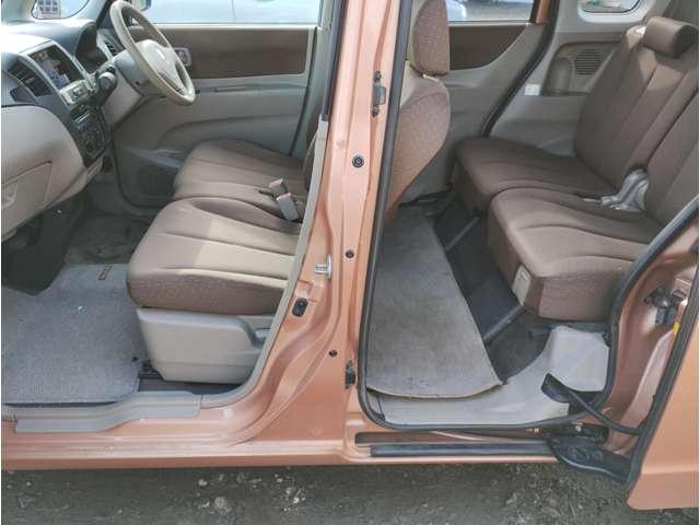 パレット Ｘ　車検有り　シートヒーター　スマートキー　キーレス　ベンチシート　フルフラットシート　両側スライド片側電動ドア　ＡＢＳ　盗難防止装置　修復歴無し　（橙Ｍ）（15枚目）