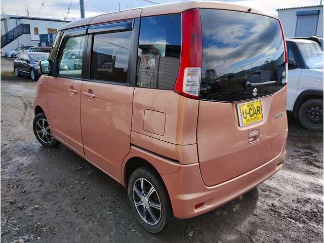 パレット Ｘ　車検有り　シートヒーター　スマートキー　キーレス　ベンチシート　フルフラットシート　両側スライド片側電動ドア　ＡＢＳ　盗難防止装置　修復歴無し　（橙Ｍ）（16枚目）