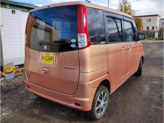 パレット Ｘ　車検有り　シートヒーター　スマートキー　キーレス　ベンチシート　フルフラットシート　両側スライド片側電動ドア　ＡＢＳ　盗難防止装置　修復歴無し　（橙Ｍ）（18枚目）