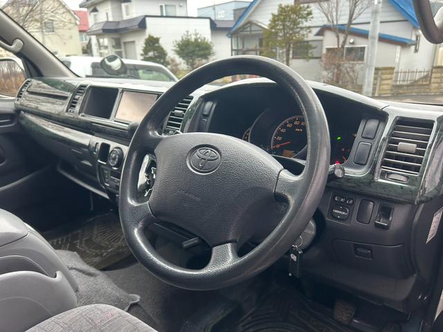 レジアスエースバン スーパーロングワイドDX リアヒーター バックカメラ ETC(12枚目)