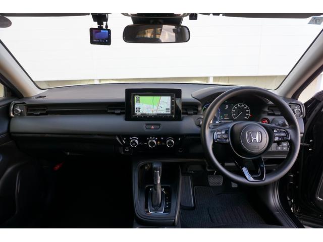 ヴェゼル ｅ：ＨＥＶＸ　当社レンタカーアップ・ＨｏｎｄａＳＥＮＳＩＮＧ・純正ナビ・ＨｏｎｄａＣＯＮＮＥＣＴ対応親水／ヒーテッドドアミラー＋熱線入りフロントウインドウ・両席シートヒーター（2枚目）