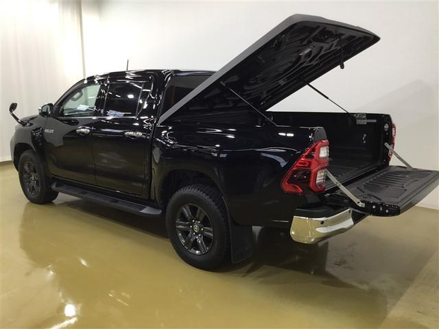 ハイラックス Ｚ　４ＷＤ　ディーゼル　荷台フード付き　純正ナビ　バックガイドモニター　レーダークルーズコントロール　リモコンエンジンスターター　スマートキー　ＥＴＣ車載器　マッドガード　レザー調シート（7枚目）