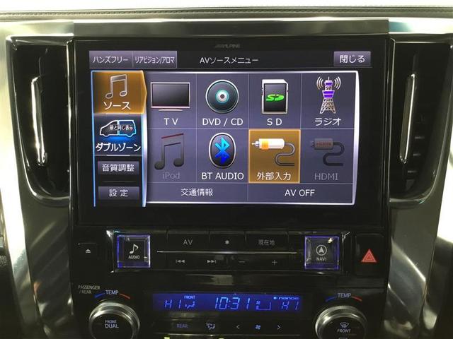 アルファード ３．５ＳＣ　４ＷＤ　７人乗り　両側電動スライドドア　パワーバックドア　エンジンスタータークーラー　パワーシート　ＥＴＣ　スタットレスタイヤ積込　社外ナビ　バックカメラ　電子インナーミラー　フリップダウンモニター（19枚目）