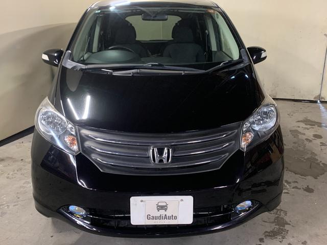 フリード G ジャストセレクション 4WD 社外オーディオ ミュージックプレイヤー接続 ETC 純正エンジンスターター 夏冬タイヤ付き 片側電動スライドドア 74800キロ(2枚目)