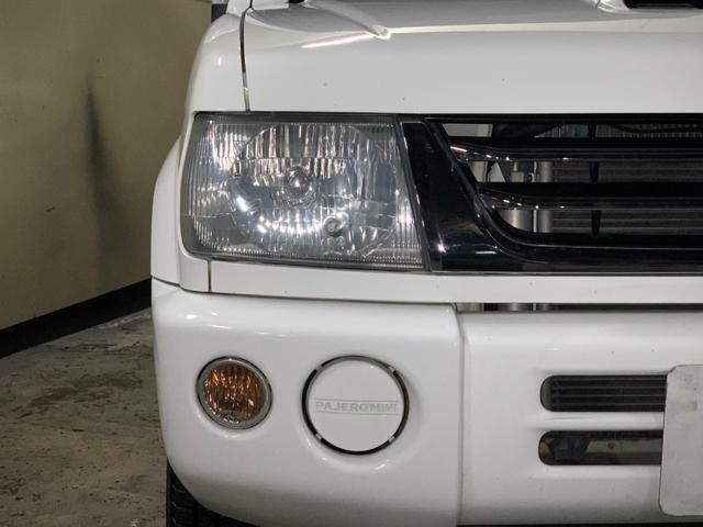 パジェロミニ VR 4WD 5速マニュアル タイミングベルト交換 社外オーディオ Bluetooth接続 ボディコーティング 禁煙車 冬タイヤ(3枚目)