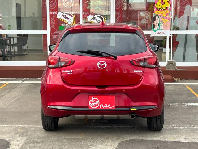 ＭＡＺＤＡ２ １５　ＢＤ　４ＷＤ／走行距離２０００キロ／衝突被害軽減ブレーキ／ブラインドスポットモニタリング／ＡＴ誤発進抑制制御／車線逸脱警報／マツダコネクト／ＬＥＤヘッドライト／アドバンストキー／プッシュスタート／車検整備付（21枚目）