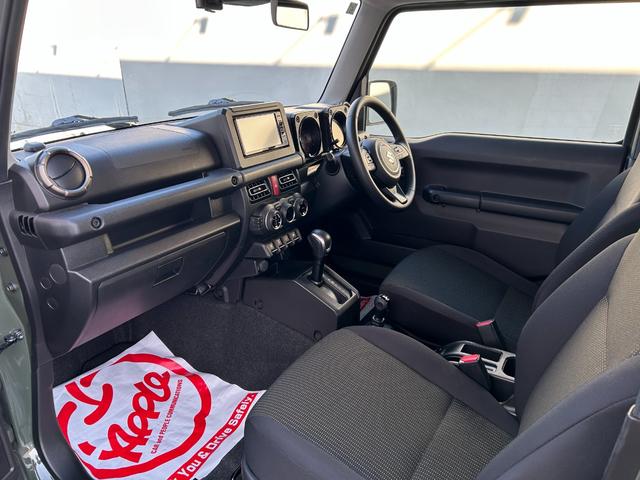 ジムニー ＸＣ　オートマ／ケンウッドナビ／バックカメラ／ドラレコ／ＥＴＣ／セーフティサポート／クルコン／ＬＥＤヘッドライト／ハイビームアシスト／シートヒーター／スマートキー／プッシュスタート／純正１６インチアルミ（33枚目）