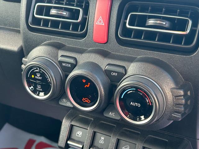 ジムニー ＸＣ　オートマ／ケンウッドナビ／バックカメラ／ドラレコ／ＥＴＣ／セーフティサポート／クルコン／ＬＥＤヘッドライト／ハイビームアシスト／シートヒーター／スマートキー／プッシュスタート／純正１６インチアルミ（9枚目）