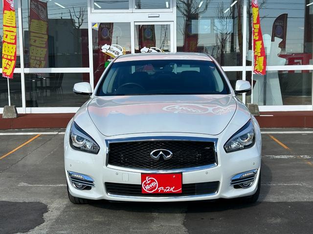 フーガ 370GT FOUR 黒本革シート/純正ナビ/フルセグTV/アラウンドビューモニター/エマージェンシーブレーキ/レーダークルコン/LEDヘッドライト/シートベンチレーション/パワーシート/ETC/全方位運転支援システム(2枚目)