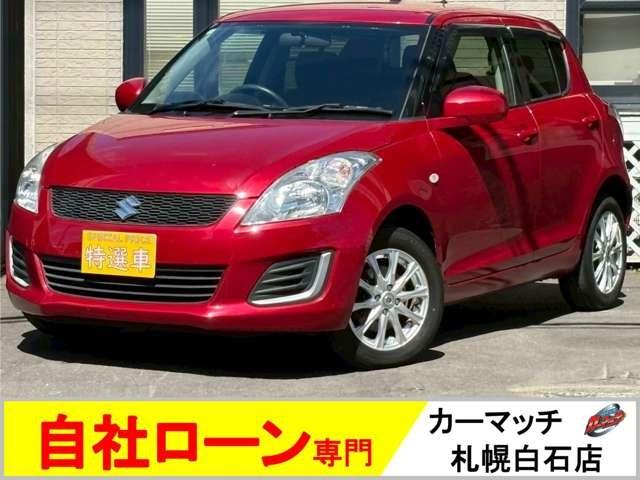 スイフト ＸＧ　４ＷＤ　バックカメラ　ナビ　ＴＶ　アルミホイール　スマートキー　シートヒーター　ＣＶＴ　盗難防止システム　衝突安全ボディ　ＡＢＳ　ＥＳＣ　ＣＤ　ＤＶＤ再生　エアコン　パワーステアリング（2枚目）