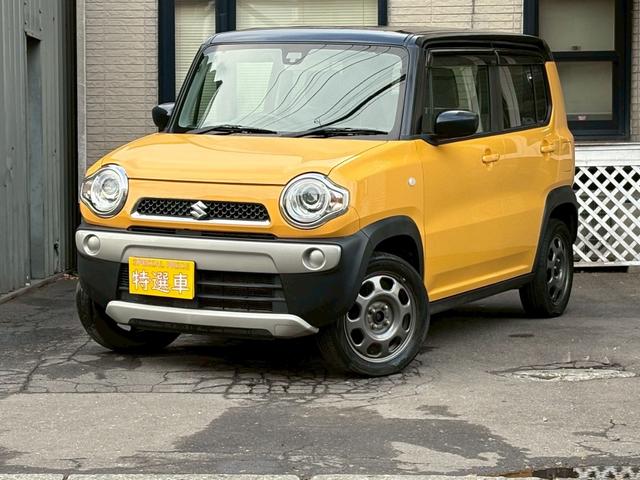 ハスラー Ｇ　４ＷＤ　純正フルセグ　ＳＤナビ　テレビ　ＨＩＤヘッドランプ　レーダーブレーキサポート　スマートキー　プッシュスタート　ＣＤ　ＤＶＤ　シートヒーター　ツートーンカラー　盗難防止装置　横滑り防止装置（7枚目）