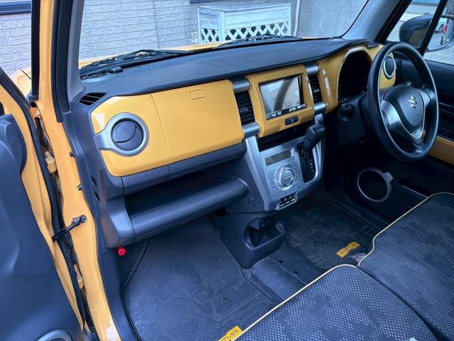 ハスラー Ｇ　４ＷＤ　純正フルセグ　ＳＤナビ　テレビ　ＨＩＤヘッドランプ　レーダーブレーキサポート　スマートキー　プッシュスタート　ＣＤ　ＤＶＤ　シートヒーター　ツートーンカラー　盗難防止装置　横滑り防止装置（24枚目）