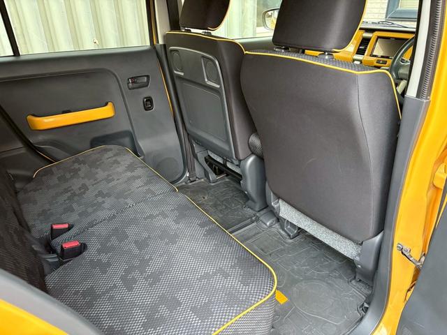 ハスラー Ｇ　４ＷＤ　純正フルセグ　ＳＤナビ　テレビ　ＨＩＤヘッドランプ　レーダーブレーキサポート　スマートキー　プッシュスタート　ＣＤ　ＤＶＤ　シートヒーター　ツートーンカラー　盗難防止装置　横滑り防止装置（50枚目）