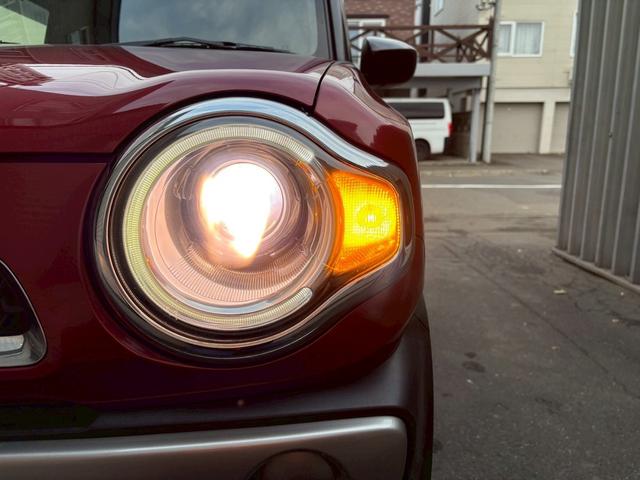 ハスラー Ｇ　４ＷＤ　純正ＳＤナビ　ＨＩＤヘッドランプ　レーダーブレーキサポート　スマートキー　プッシュスタート　シートヒーター　ツートーンカラー　盗難防止装置　横滑り防止装置　アクセル踏み間違い防止装置（18枚目）