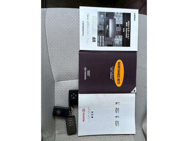 アイシス プラタナリミテッド　純正ＨＤＤナビ　ＴＶ　プッシュスタート　両側スライドドア　バックカメラ　ＥＴＣ　社外エンスタ　前後ドラレコ　スタットレス付き（62枚目）