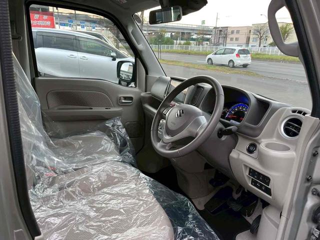 エブリイワゴン ＰＺターボ　４ＷＤ　バックカメラ　両側スライド・片側電動　クリアランスソナー　レーンアシスト　衝突被害軽減システム　オートライト　スマートキー　アイドリングストップ　電動格納ミラー　シートヒーター　ベンチシート（40枚目）