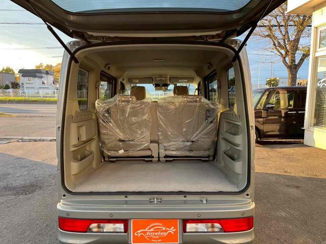 エブリイワゴン ＰＺターボ　４ＷＤ　バックカメラ　両側スライド・片側電動　クリアランスソナー　レーンアシスト　衝突被害軽減システム　オートライト　スマートキー　アイドリングストップ　電動格納ミラー　シートヒーター　ベンチシート（54枚目）