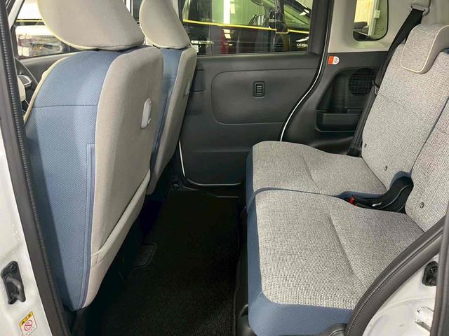 ムーヴキャンバス ストライプスＧ　ＥＴＣ　両側電動スライドドア　ＴＶ　クリアランスソナー　衝突被害軽減システム　オートライト　スマートキー　アイドリングストップ　電動格納ミラー　シートヒーター　ベンチシート　ＣＶＴ　ＥＳＣ　ＣＤ（56枚目）