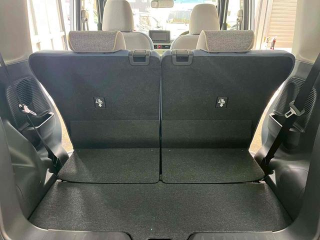 ムーヴキャンバス ストライプスＧ　ＥＴＣ　両側電動スライドドア　ＴＶ　クリアランスソナー　衝突被害軽減システム　オートライト　スマートキー　アイドリングストップ　電動格納ミラー　シートヒーター　ベンチシート　ＣＶＴ　ＥＳＣ　ＣＤ（65枚目）