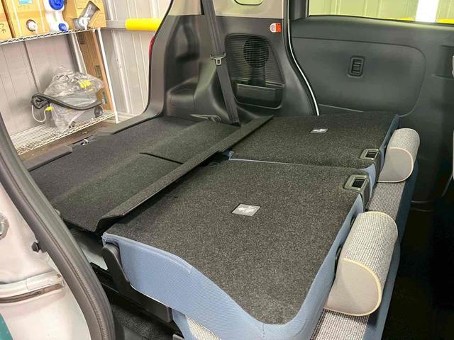 ムーヴキャンバス ストライプスＧ　ＥＴＣ　両側電動スライドドア　ＴＶ　クリアランスソナー　衝突被害軽減システム　オートライト　スマートキー　アイドリングストップ　電動格納ミラー　シートヒーター　ベンチシート　ＣＶＴ　ＥＳＣ　ＣＤ（68枚目）