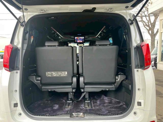 アルファードハイブリッド エグゼクティブラウンジＳ　４ＷＤ　バックカメラ　サイドカメラ　ナビ　ＴＶ　クリアランスソナー　オートクルーズコントロール　レーンアシスト　衝突被害軽減システム　両側電動スライドドア　オートマチックハイビーム　オートライト（10枚目）