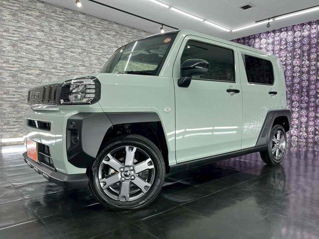 タフト 　４ＷＤ　クリアランスソナー　オートクルーズコントロール　衝突被害軽減システム　オートライト　スマートキー　アイドリングストップ　電動格納ミラー　シートヒーター　サンルーフ　ＣＶＴ　ＥＳＣ（6枚目）