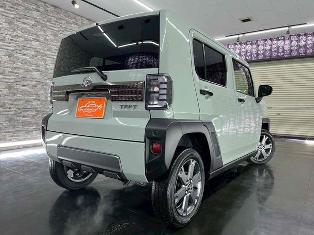 タフト 　４ＷＤ　クリアランスソナー　オートクルーズコントロール　衝突被害軽減システム　オートライト　スマートキー　アイドリングストップ　電動格納ミラー　シートヒーター　サンルーフ　ＣＶＴ　ＥＳＣ（9枚目）