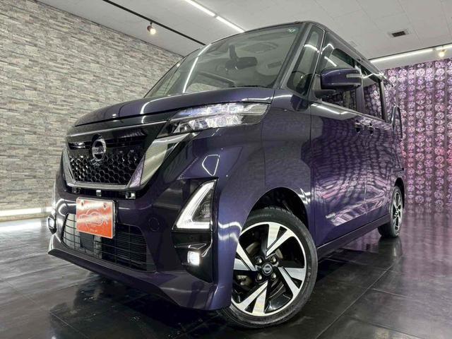 ルークス ハイウェイスター　Ｇターボ　４ＷＤ　全周囲カメラ　両側電動スライドドア　ナビ　ＴＶ　クリアランスソナー　衝突被害軽減システム　オートライト　ＬＥＤヘッドランプ　スマートキー　アイドリングストップ　電動格納ミラー　シートヒーター（2枚目）