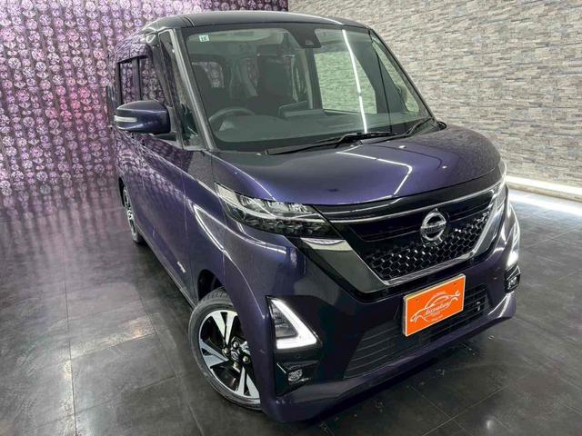 ルークス ハイウェイスター　Ｇターボ　４ＷＤ　全周囲カメラ　両側電動スライドドア　ナビ　ＴＶ　クリアランスソナー　衝突被害軽減システム　オートライト　ＬＥＤヘッドランプ　スマートキー　アイドリングストップ　電動格納ミラー　シートヒーター（4枚目）