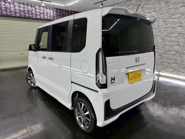 N-BOXカスタム ベースグレード 4WD ドライブレコーダー ETC バックカメラ 両側電動スライドドア ナビ クリアランスソナー オートクルーズコントロール オートライト スマートキー アイドリングストップ 電動格納ミラー(5枚目)