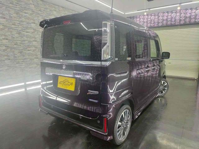 スペーシアカスタム 　両側電動スライドドア　クリアランスソナー　衝突被害軽減システム　オートライト　スマートキー　電動格納ミラー　シートヒーター　ベンチシート　ＣＶＴ　ＥＳＣ　ＣＤ　アルミホイール　Ｂｌｕｅｔｏｏｔｈ（9枚目）