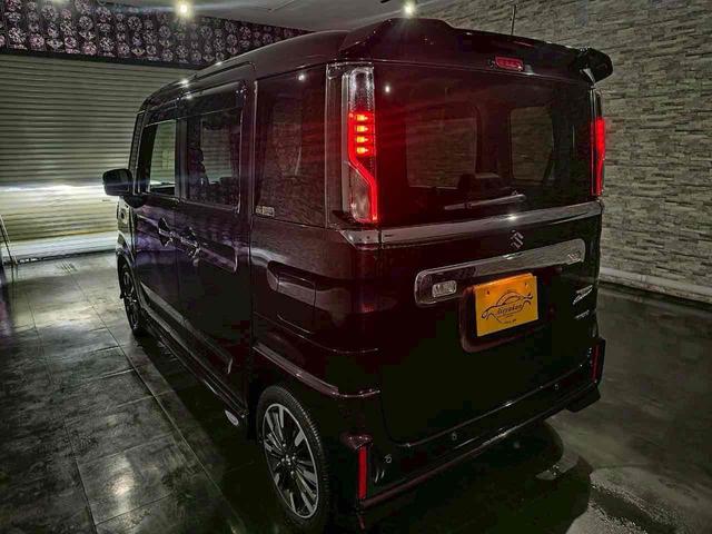 スペーシアカスタム 　両側電動スライドドア　クリアランスソナー　衝突被害軽減システム　オートライト　スマートキー　電動格納ミラー　シートヒーター　ベンチシート　ＣＶＴ　ＥＳＣ　ＣＤ　アルミホイール　Ｂｌｕｅｔｏｏｔｈ（14枚目）